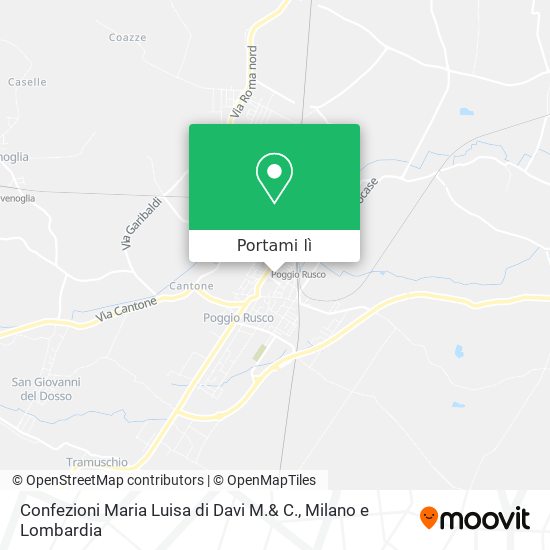 Mappa Confezioni Maria Luisa di Davi M.& C.