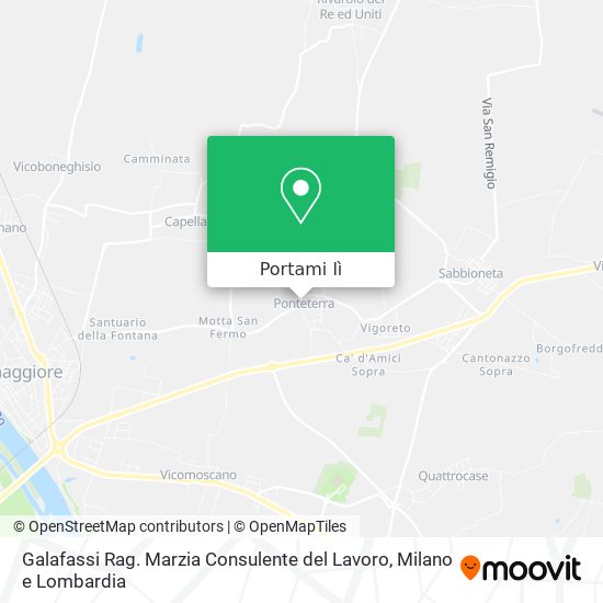 Mappa Galafassi Rag. Marzia Consulente del Lavoro