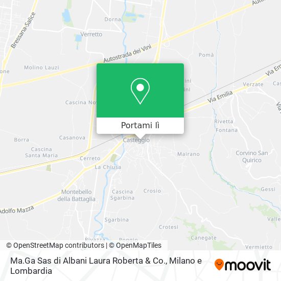 Mappa Ma.Ga Sas di Albani Laura Roberta & Co.