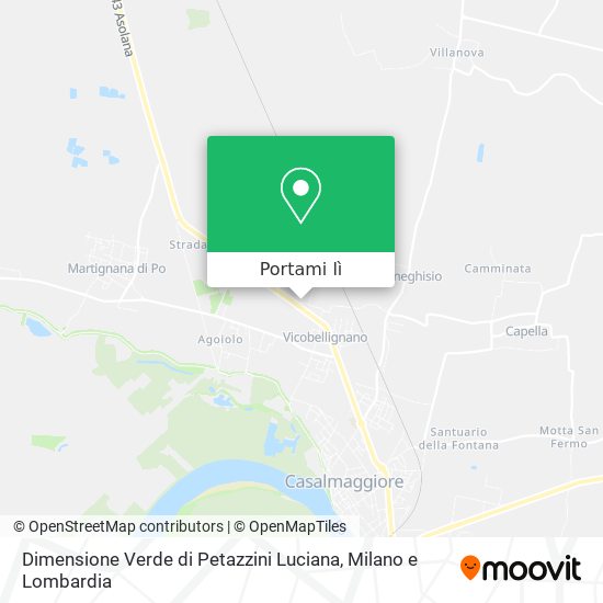 Mappa Dimensione Verde di Petazzini Luciana