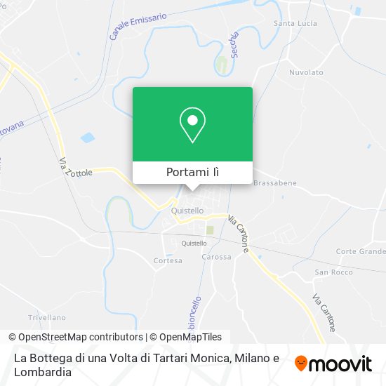 Mappa La Bottega di una Volta di Tartari Monica