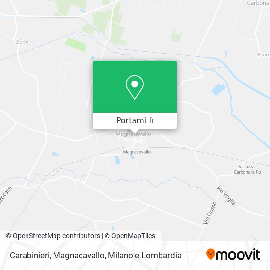 Mappa Carabinieri, Magnacavallo