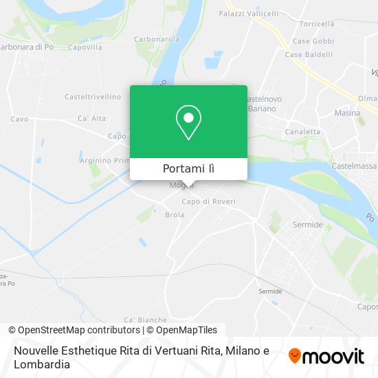 Mappa Nouvelle Esthetique Rita di Vertuani Rita