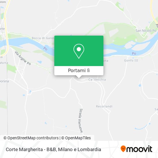 Mappa Corte Margherita - B&B