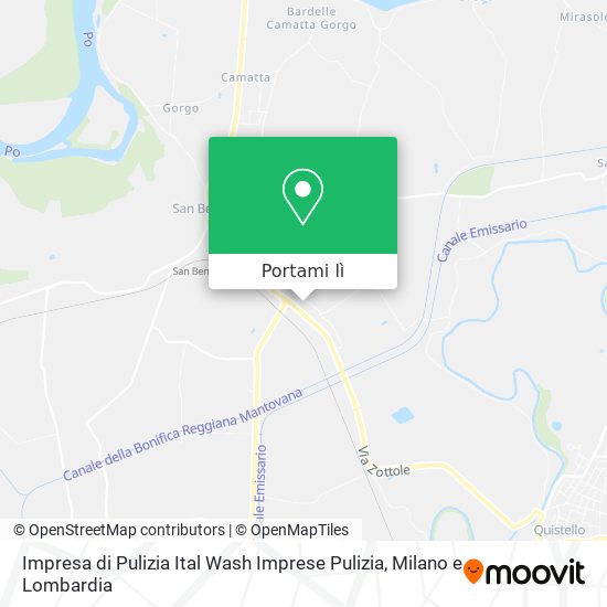 Mappa Impresa di Pulizia Ital Wash Imprese Pulizia