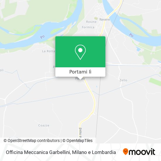 Mappa Officina Meccanica Garbellini