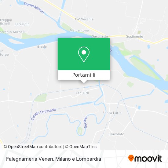 Mappa Falegnameria Veneri