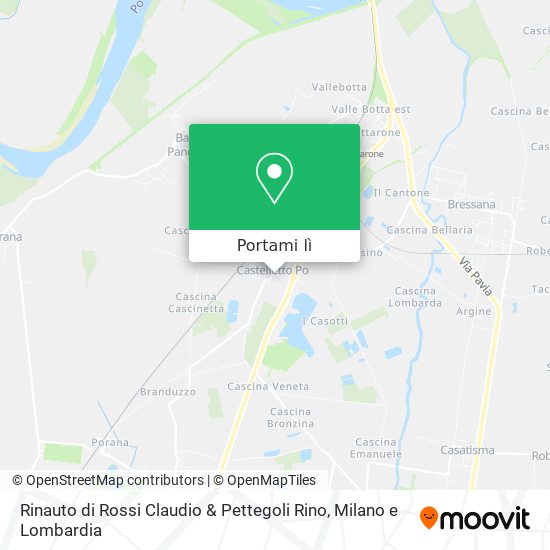 Mappa Rinauto di Rossi Claudio & Pettegoli Rino