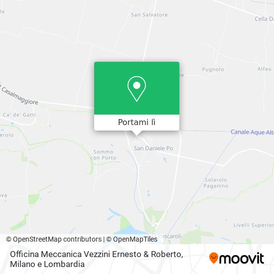 Mappa Officina Meccanica Vezzini Ernesto & Roberto