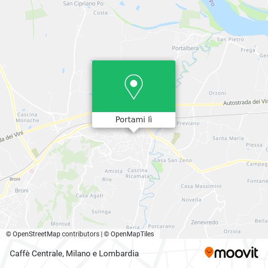 Mappa Caffè Centrale