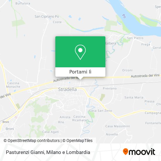 Mappa Pasturenzi Gianni