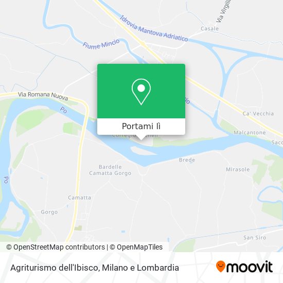 Mappa Agriturismo dell'Ibisco