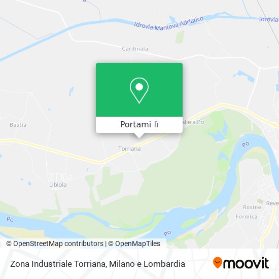 Mappa Zona Industriale Torriana