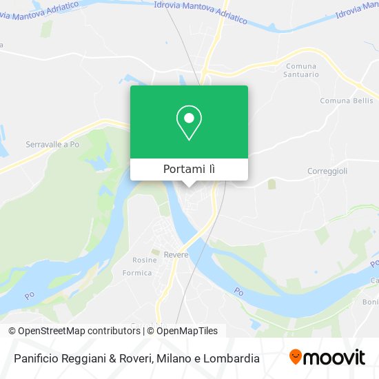 Mappa Panificio Reggiani & Roveri