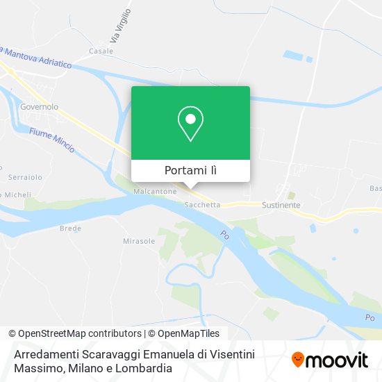 Mappa Arredamenti Scaravaggi Emanuela di Visentini Massimo