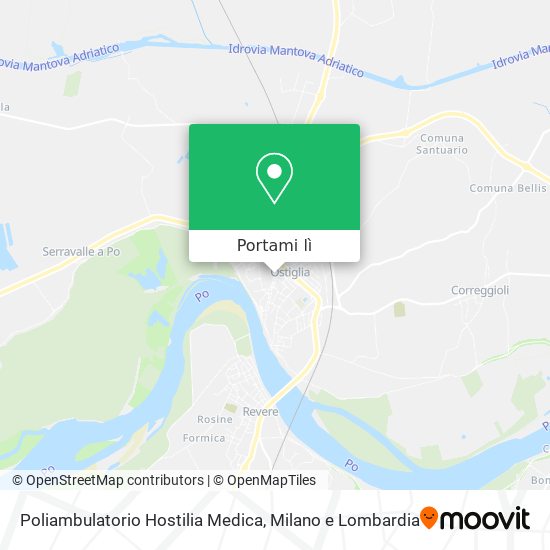 Mappa Poliambulatorio Hostilia Medica