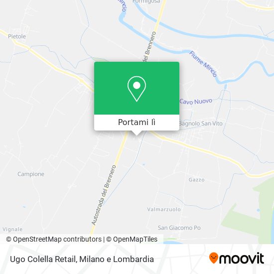 Mappa Ugo Colella Retail
