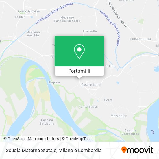 Mappa Scuola Materna Statale