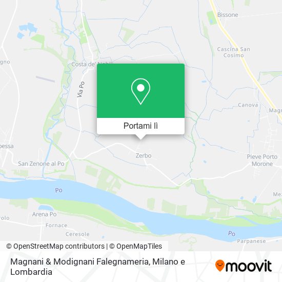 Mappa Magnani & Modignani Falegnameria