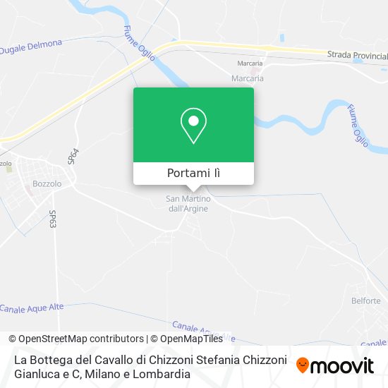 Mappa La Bottega del Cavallo di Chizzoni Stefania Chizzoni Gianluca e C