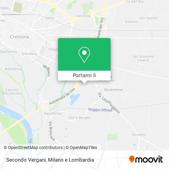 Mappa Secondo Vergani