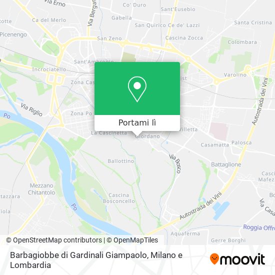 Mappa Barbagiobbe di Gardinali Giampaolo