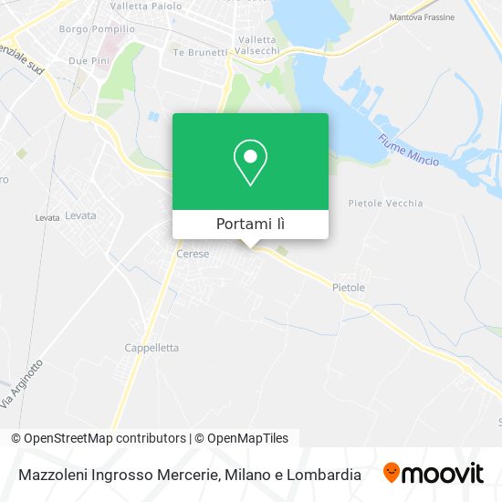 Mappa Mazzoleni Ingrosso Mercerie