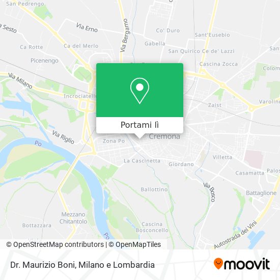 Mappa Dr. Maurizio Boni