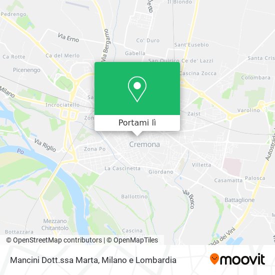 Mappa Mancini Dott.ssa Marta