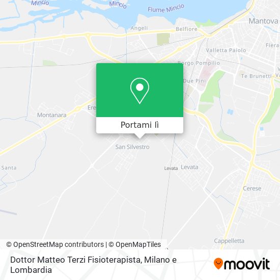 Mappa Dottor Matteo Terzi Fisioterapista