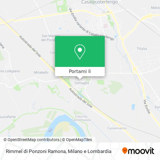 Mappa Rimmel di Ponzoni Ramona