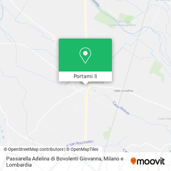 Mappa Passarella Adelina di Bovolenti Giovanna