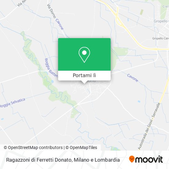 Mappa Ragazzoni di Ferretti Donato