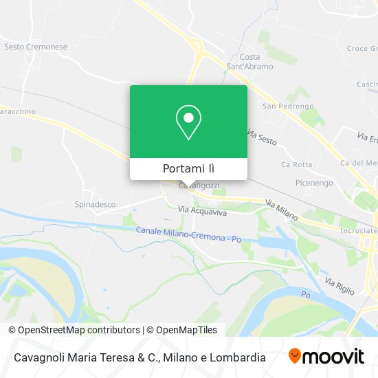 Mappa Cavagnoli Maria Teresa & C.