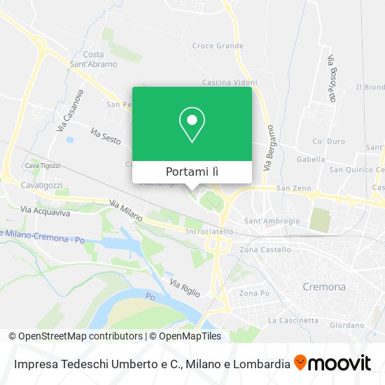 Mappa Impresa Tedeschi Umberto e C.