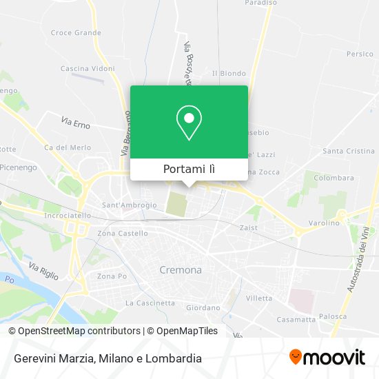 Mappa Gerevini Marzia