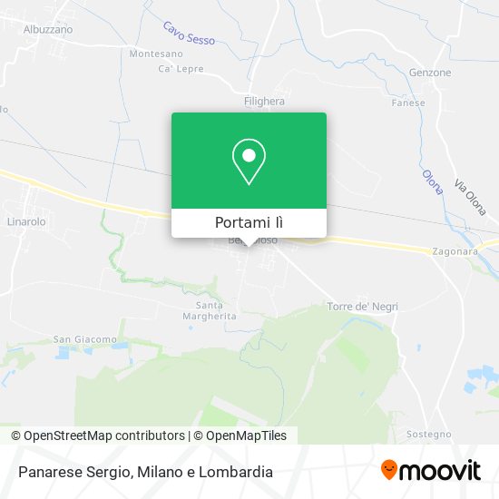 Mappa Panarese Sergio