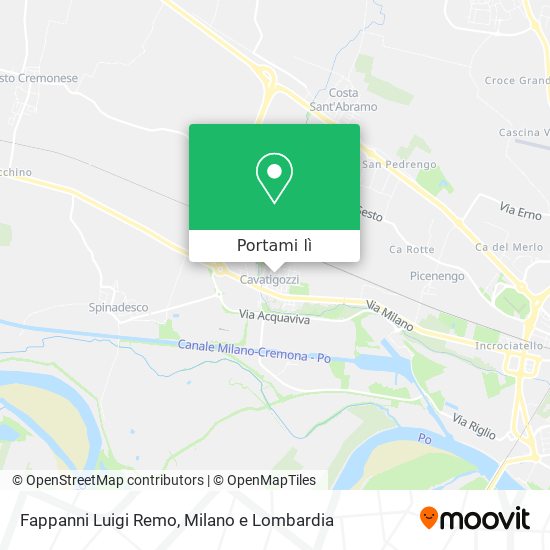 Mappa Fappanni Luigi Remo