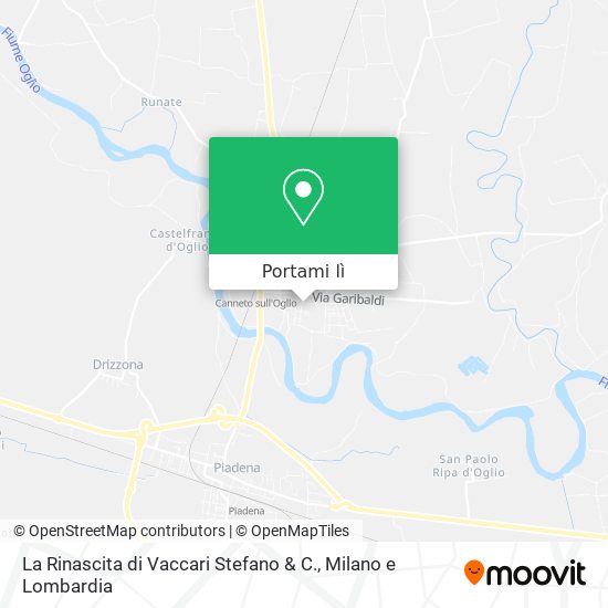 Mappa La Rinascita di Vaccari Stefano & C.