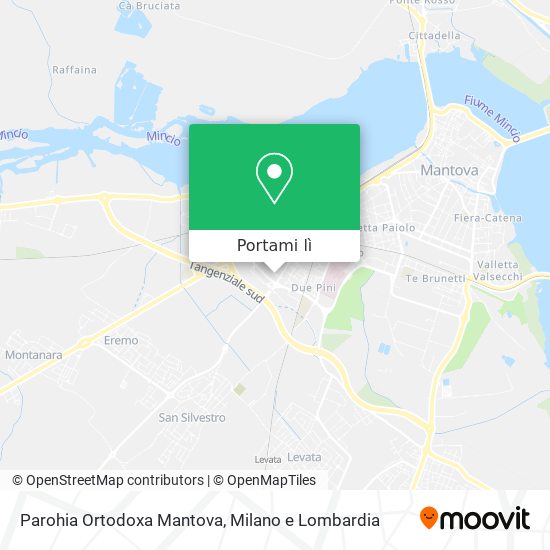 Mappa Parohia Ortodoxa Mantova