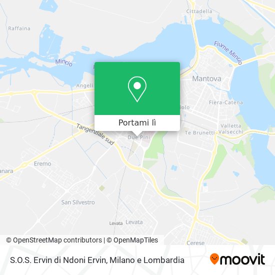 Mappa S.O.S. Ervin di Ndoni Ervin