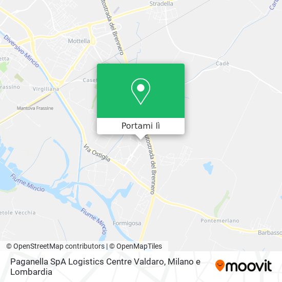 Mappa Paganella SpA Logistics Centre Valdaro