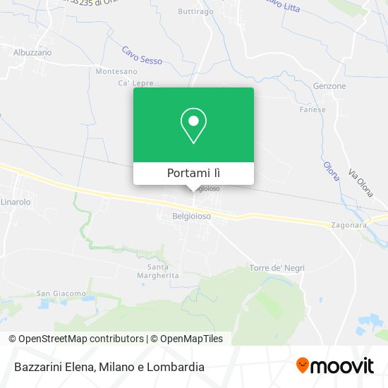 Mappa Bazzarini Elena