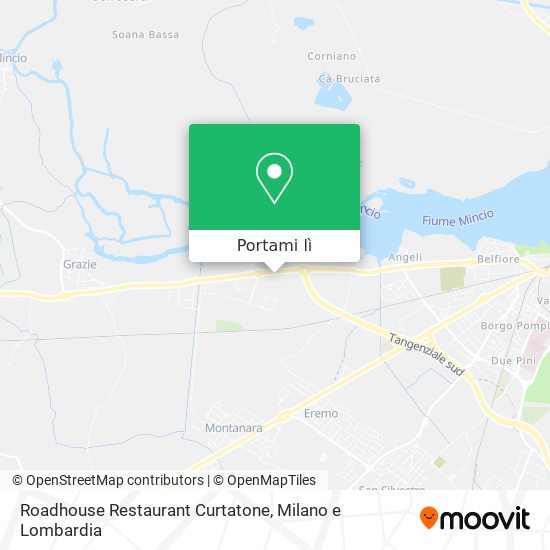 Mappa Roadhouse Restaurant Curtatone