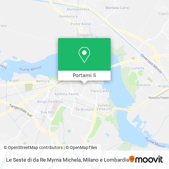 Mappa Le Seste di da Re Myrna Michela