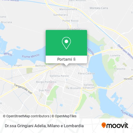 Mappa Dr.ssa Gringiani Adelia