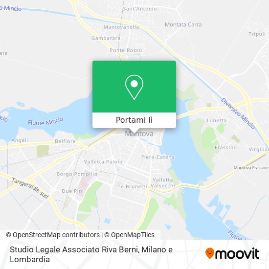 Mappa Studio Legale Associato Riva Berni
