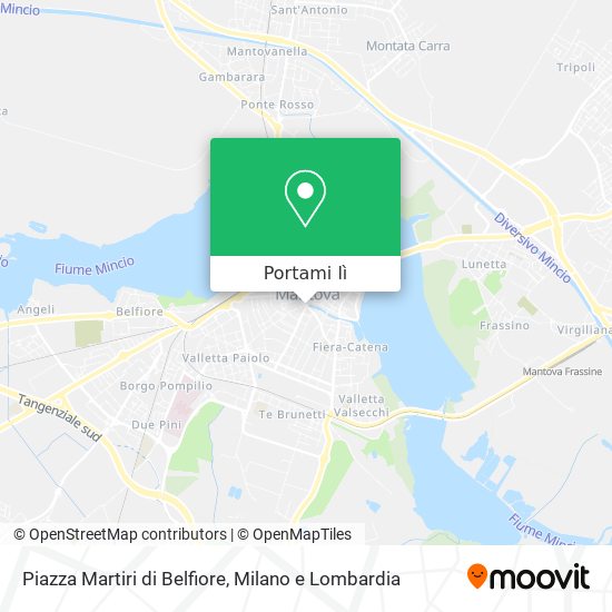 Mappa Piazza Martiri di Belfiore