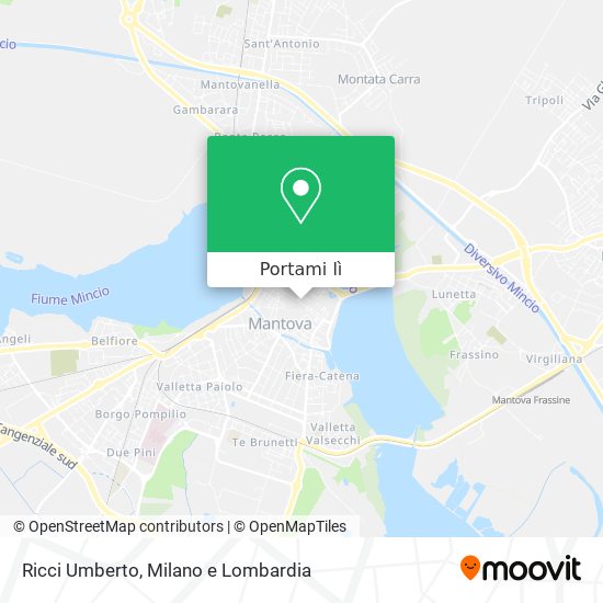 Mappa Ricci Umberto