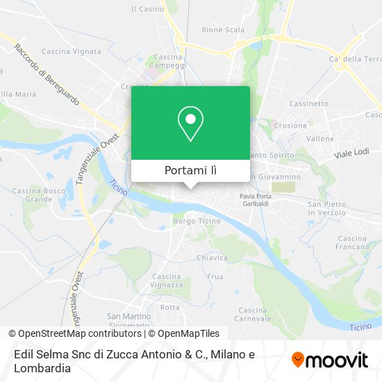 Mappa Edil Selma Snc di Zucca Antonio & C.